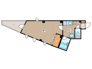 グランドハイツ住吉の物件間取画像